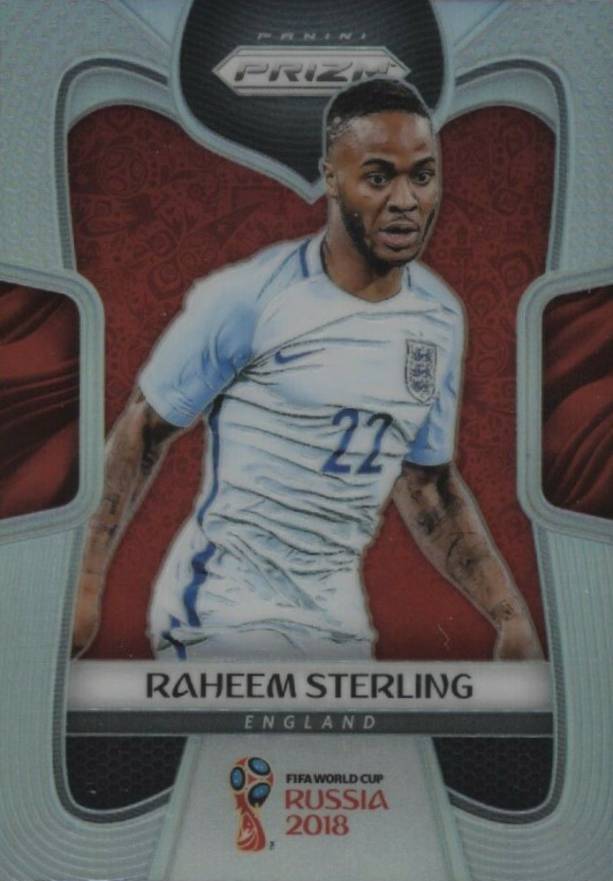 2018 Panini Prizm World Cup Raheem Sterling #73 Soccer Card