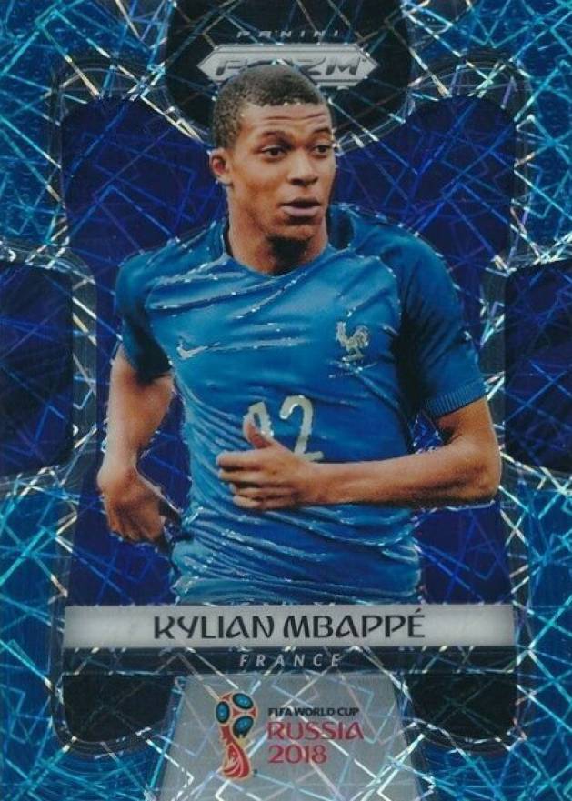 2018 Panini Prizm World Cup Kylian Mbappe #80 Soccer Card