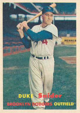 1957 Topps Duke Snider #170 Baseball Card