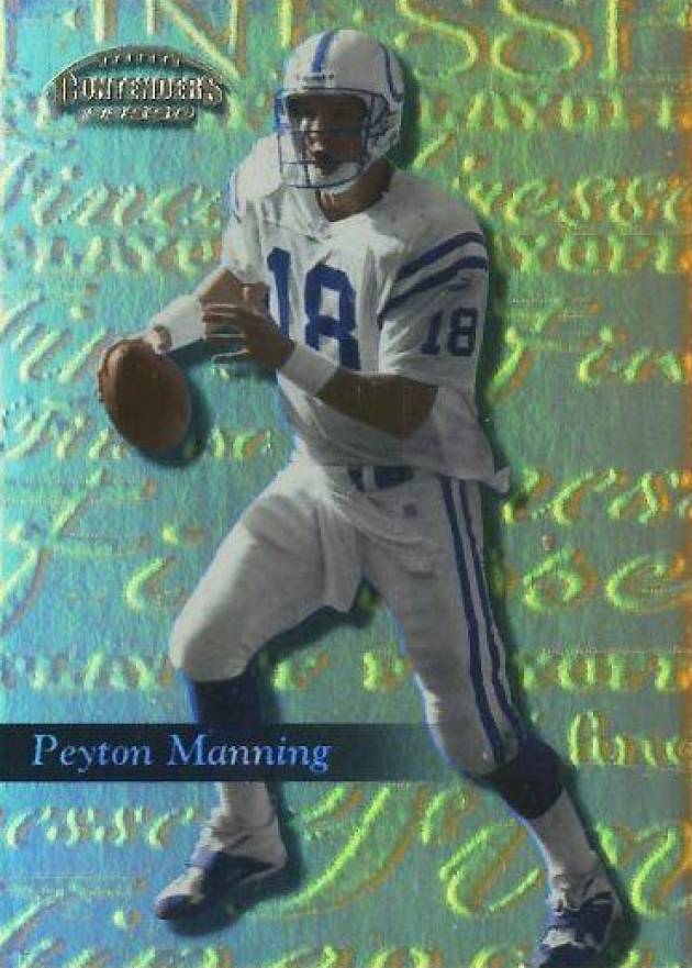 1999 Playoff Contenders Peyton Manning #200 Football Card