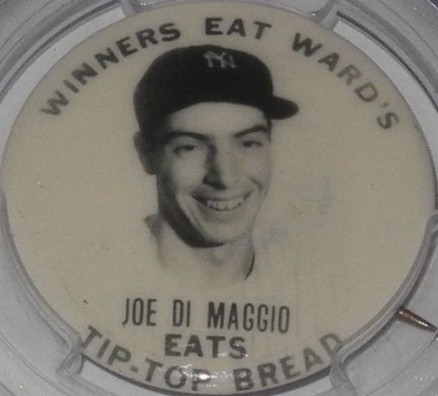 1939 Tip-Top Bread Pins Joe DiMaggio # Baseball Card