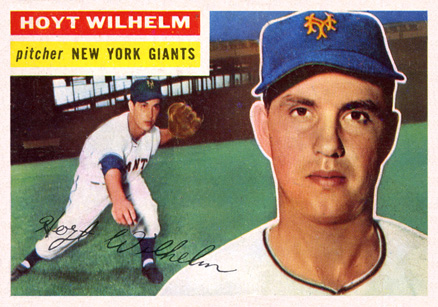 1956 Topps Hoyt Wilhelm #307 Baseball Card