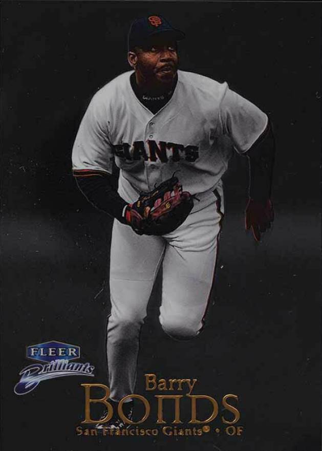1999 Fleer Brilliants Barry Bonds #25 Baseball Card