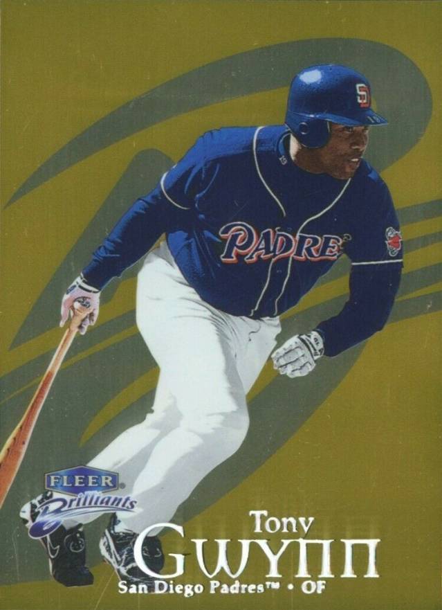 1999 Fleer Brilliants Tony Gwynn #79G Baseball Card