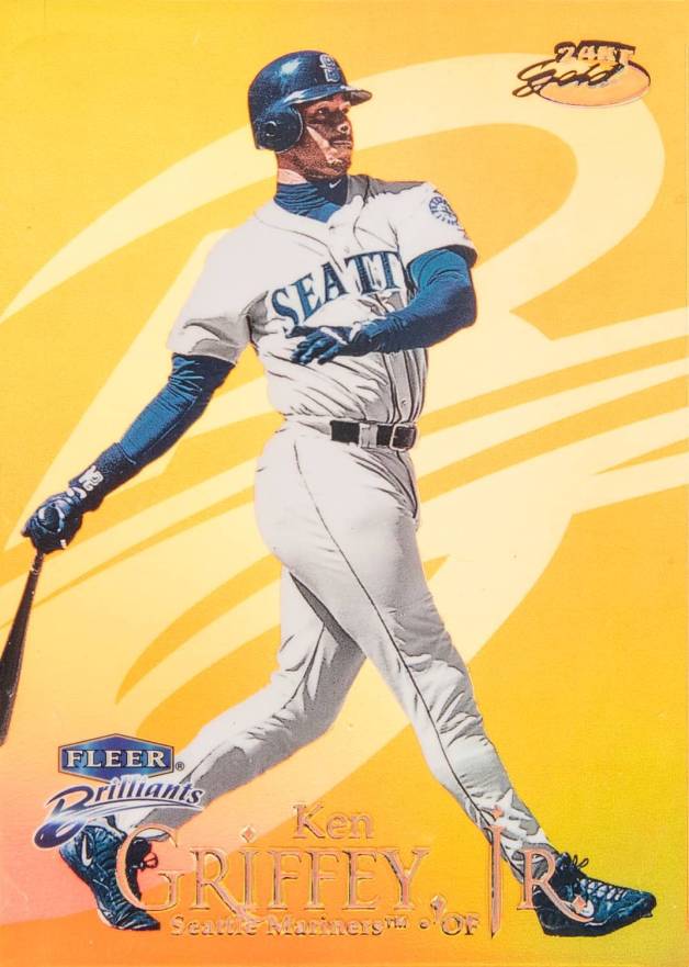 1999 Fleer Brilliants Ken Griffey Jr. #24TG Baseball Card