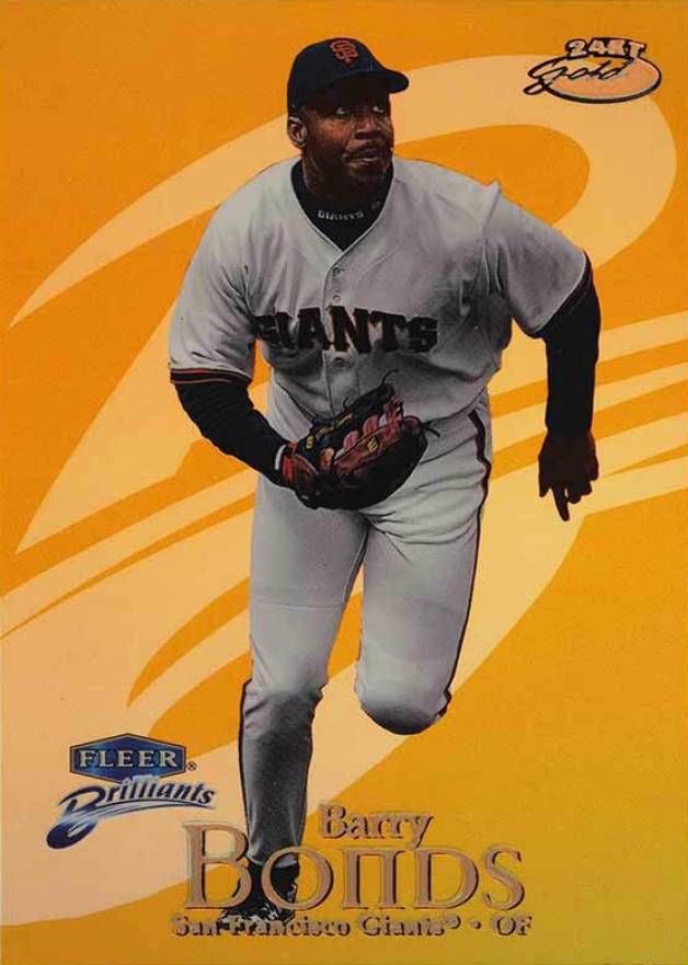 1999 Fleer Brilliants Barry Bonds #25TG Baseball Card
