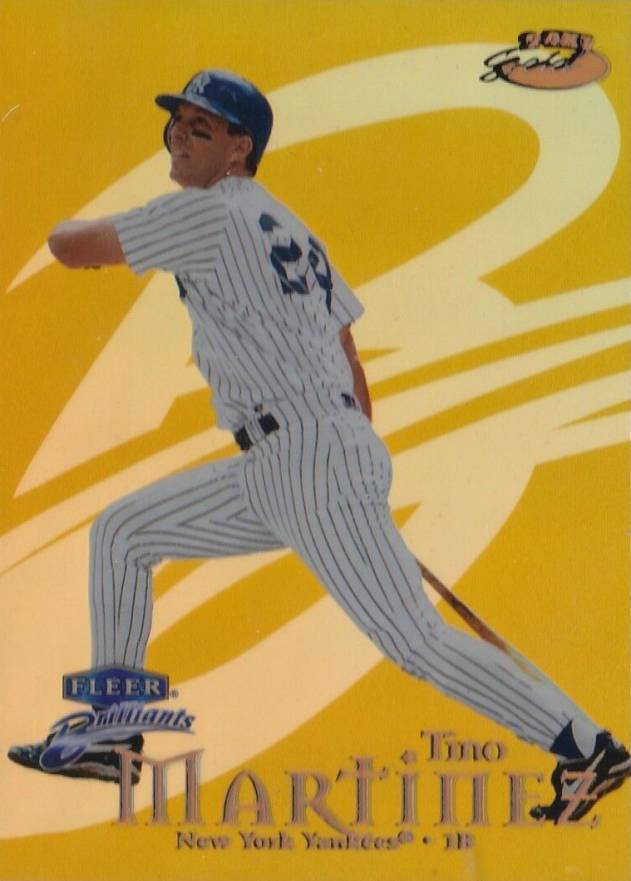 1999 Fleer Brilliants Tino Martinez #31TG Baseball Card