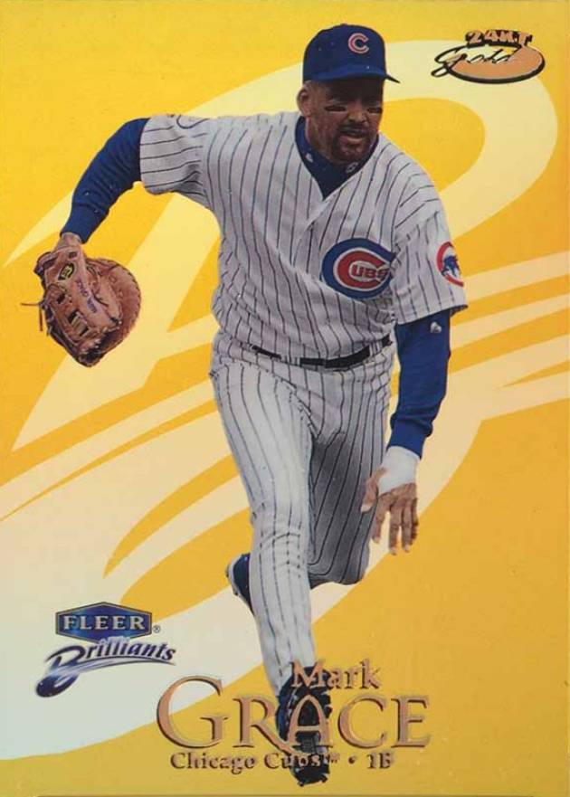 1999 Fleer Brilliants Mark Grace #41TG Baseball Card