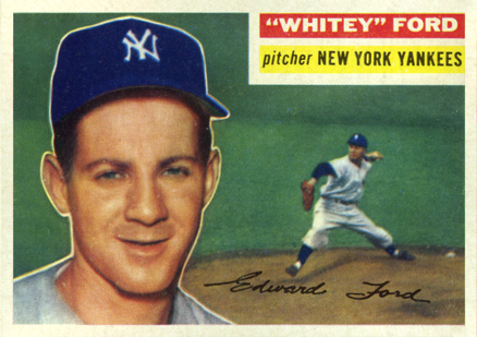 1956 Topps Whitey Ford #240 Baseball Card