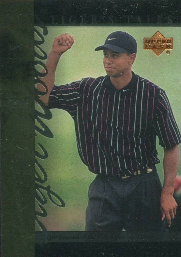 2001 Upper Deck Tiger's Tales  Tiger Woods #TT25 Golf Card