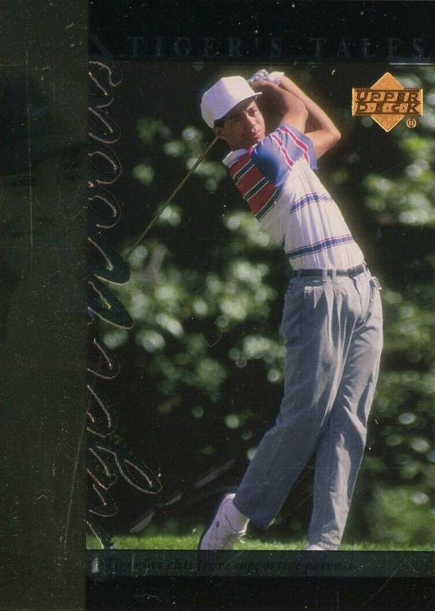 2001 Upper Deck Tiger's Tales  Tiger Woods #TT5 Golf Card