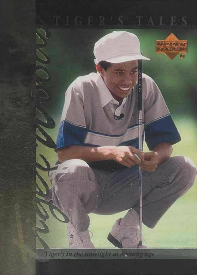 2001 Upper Deck Tiger's Tales  Tiger Woods #TT3 Golf Card