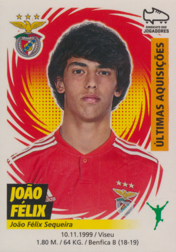 2018 Panini Futebol Portugal Joao Felix #393 Soccer Card