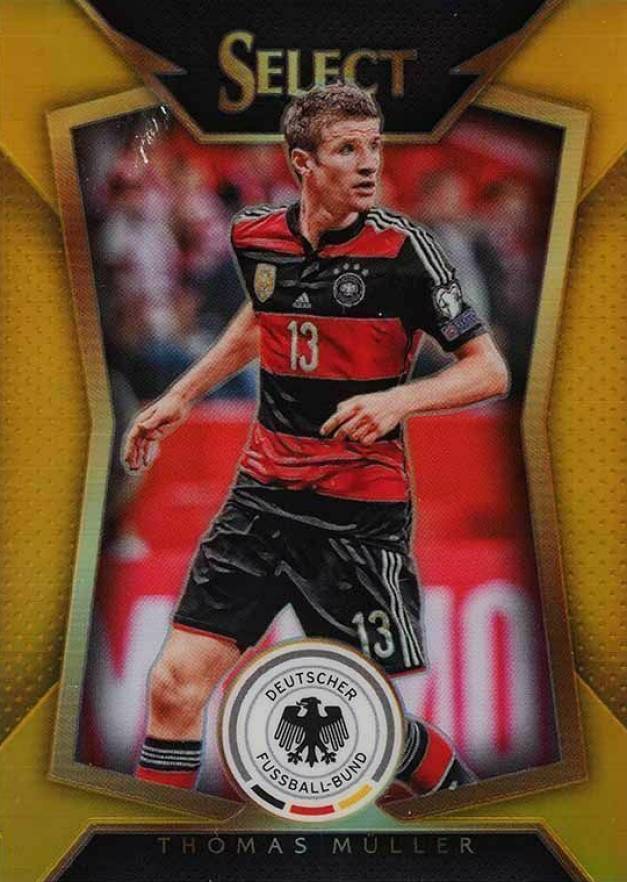 2015 Panini Select  Thomas Muller #39 Soccer Card