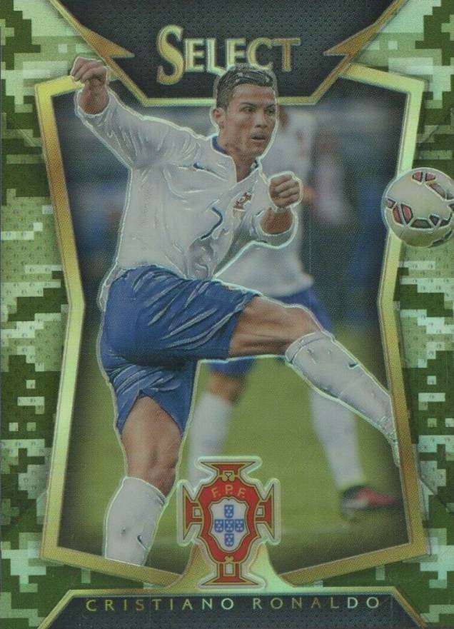 2015 Panini Select  Cristiano Ronaldo #36 Soccer Card