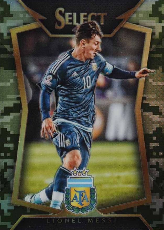 2015 Panini Select  Lionel Messi #65 Soccer Card
