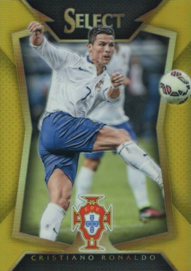 2015 Panini Select  Cristiano Ronaldo #36 Soccer Card