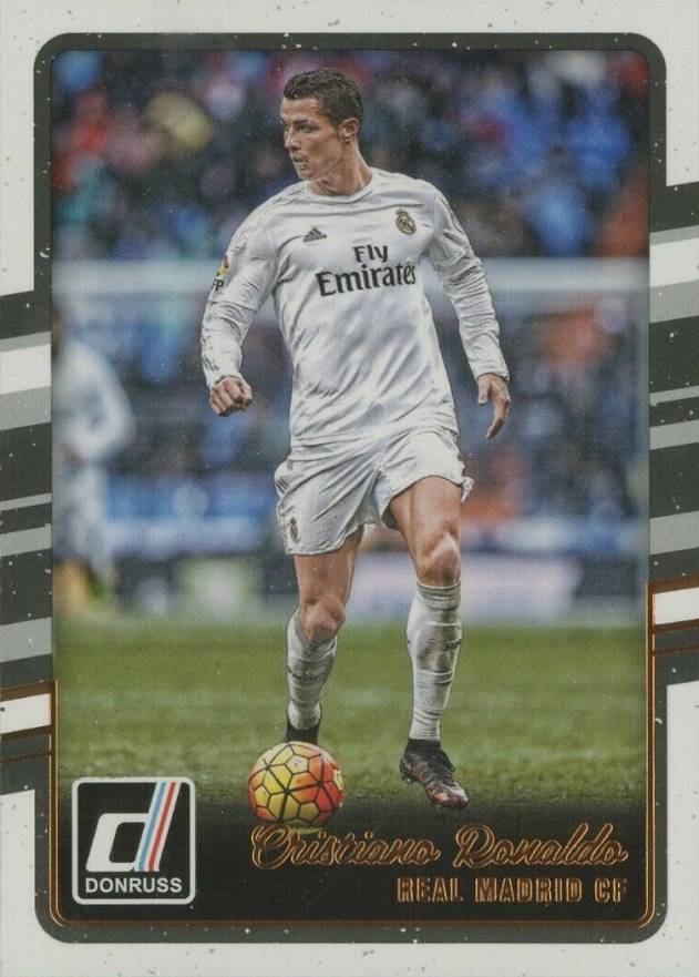 2016 Panini Donruss Cristiano Ronaldo #138 Soccer Card