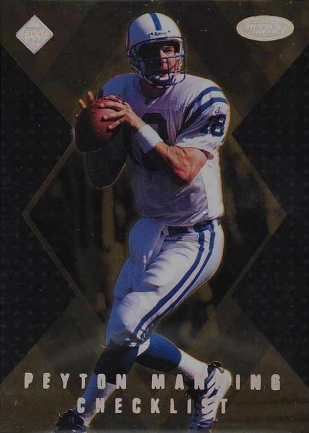 1998 Collector's Edge Masters Peyton Manning #CK1 Football Card