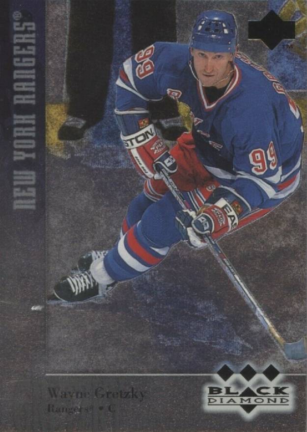 1996 Upper Deck Black Diamond Wayne Gretzky #180 Hockey Card