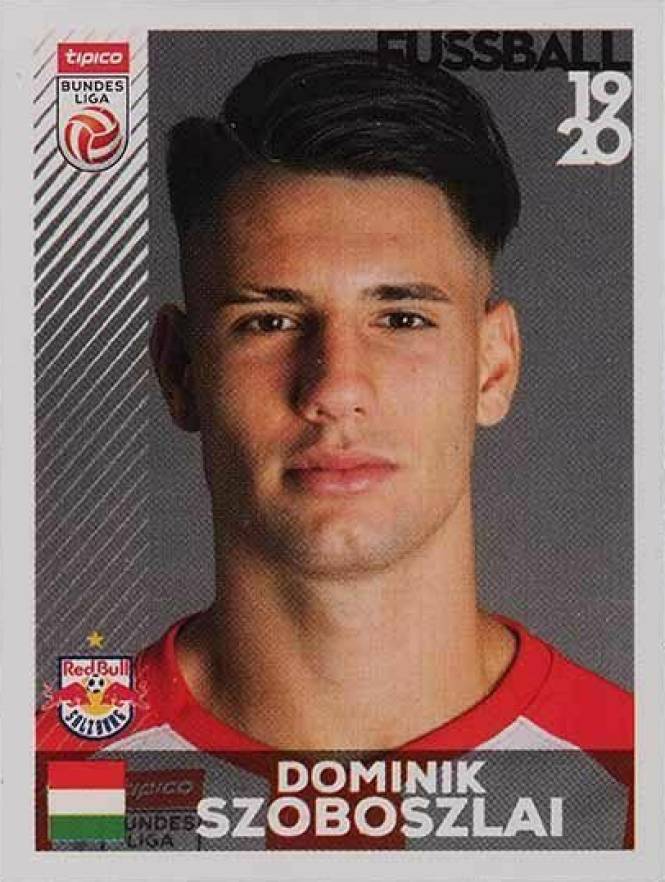 2019 Panini Fussball Bundesliga Dominik Szoboszlai #24 Soccer Card