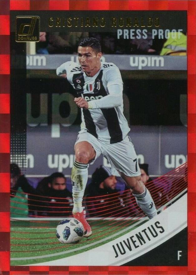 2018 Panini Donruss Cristiano Ronaldo #9 Soccer Card