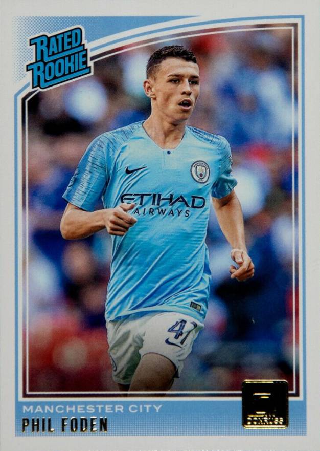 2018 Panini Donruss Phil Foden #179 Boxing & Other Card