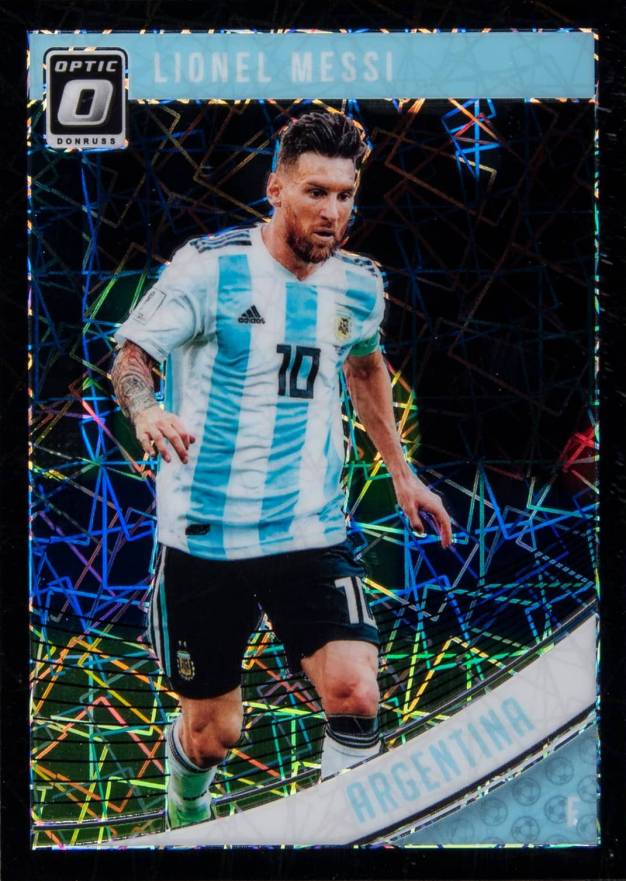 2018 Panini Donruss Lionel Messi #88 Soccer Card