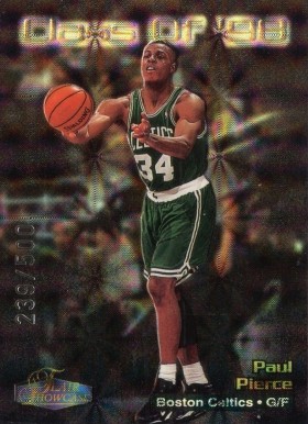 1998 Flair Showcase Class of '98 Paul Pierce #10 Basketball Card