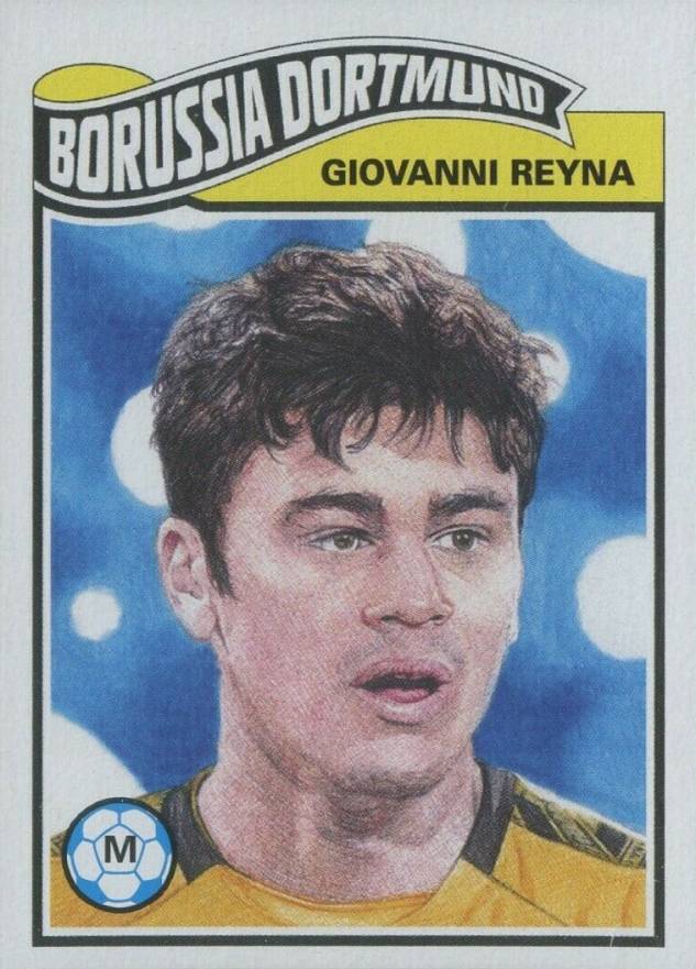 2020 Topps Living UEFA Champions League Giovanni Reyna #180 Soccer Card