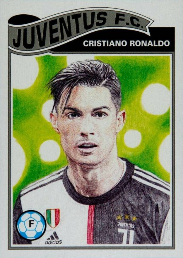 2020 Topps Living UEFA Champions League Cristiano Ronaldo #200 Soccer Card