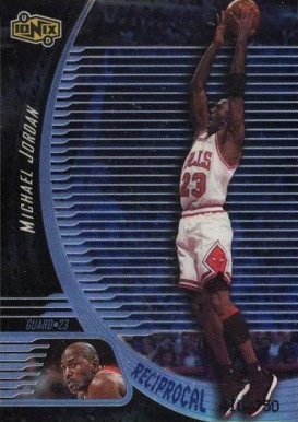 1998 Upper Deck Ionix Reciprocal Michael Jordan #R4 Basketball Card