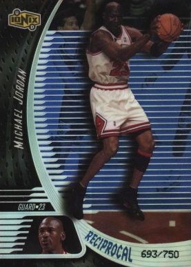 1998 Upper Deck Ionix Reciprocal Michael Jordan #R6 Basketball Card