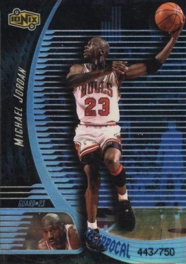 1998 Upper Deck Ionix Reciprocal Michael Jordan #R13 Basketball Card