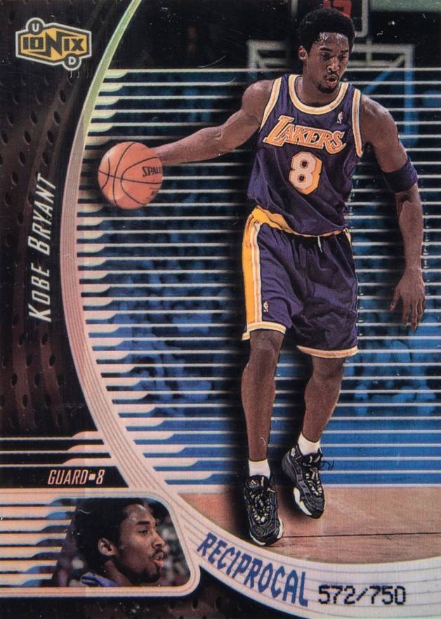 1998 Upper Deck Ionix Reciprocal Kobe Bryant #R31 Basketball Card