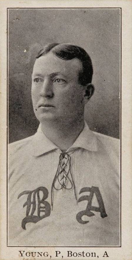 1903 Breisch-Williams (Type 1) !  Young, P., Boston, A #159 Baseball Card