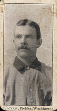 1903 Breisch-Williams (Type 1) !  J Ryan, Fielder, Washington #127 Baseball Card