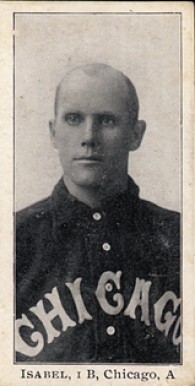 1903 Breisch-Williams (Type 1) !  Isabel, LB, Chicago, A #74 Baseball Card