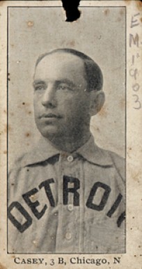 1903 Breisch-Williams (Type 1) !  Casey, 3B, Chicago, N #17 Baseball Card