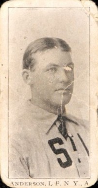 1903 Breisch-Williams (Type 1) !  Anderson, L.F., N.Y. #2 Baseball Card