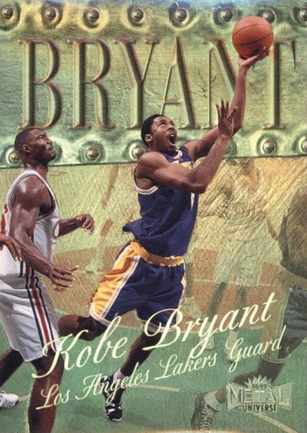 1998 Metal Universe Kobe Bryant #53 Basketball Card