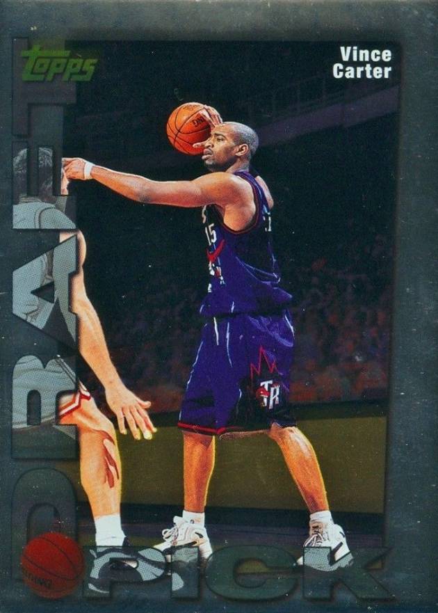 1998 Topps Draft Redemption Vince Carter #5 Basketball Card