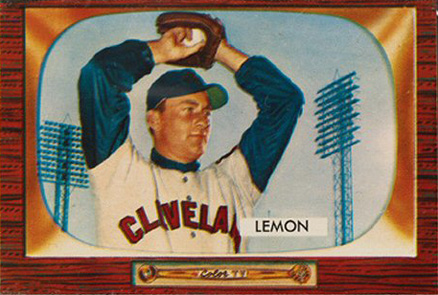 1955 Bowman Bob Lemon #191 Baseball Card