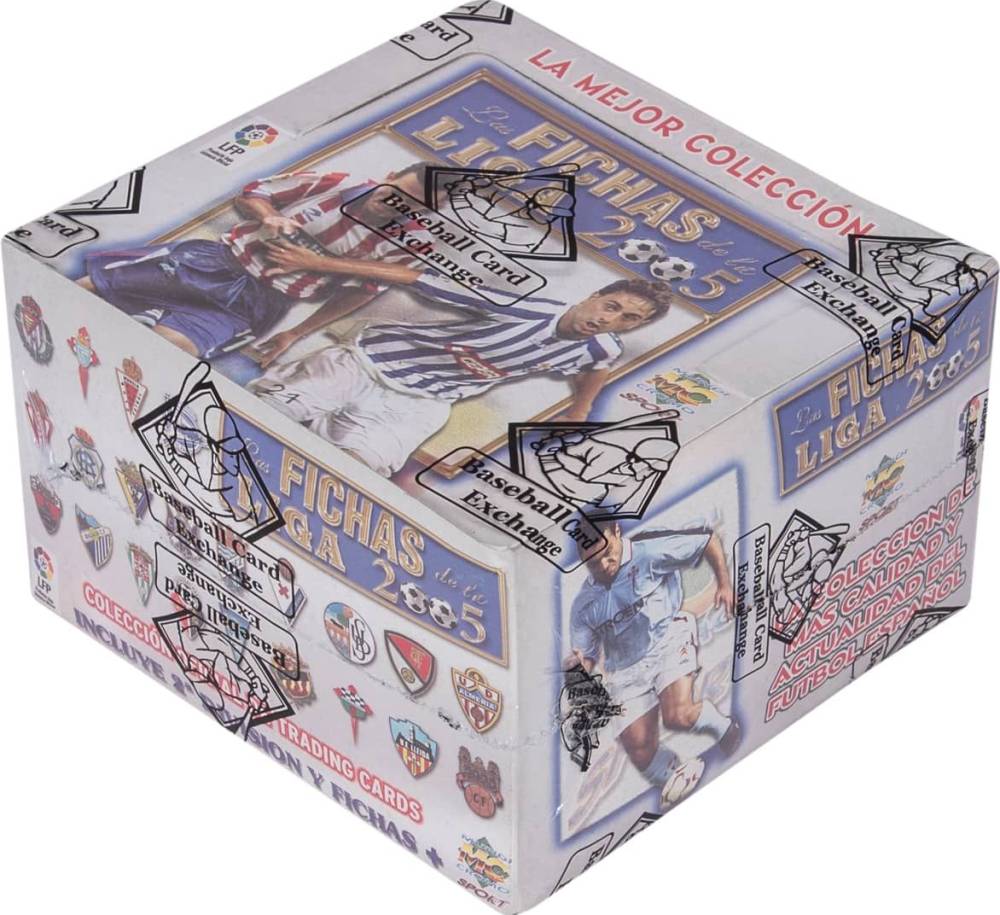 2004 Mundi Cromo Liga  Sealed Wax Box # Soccer Card