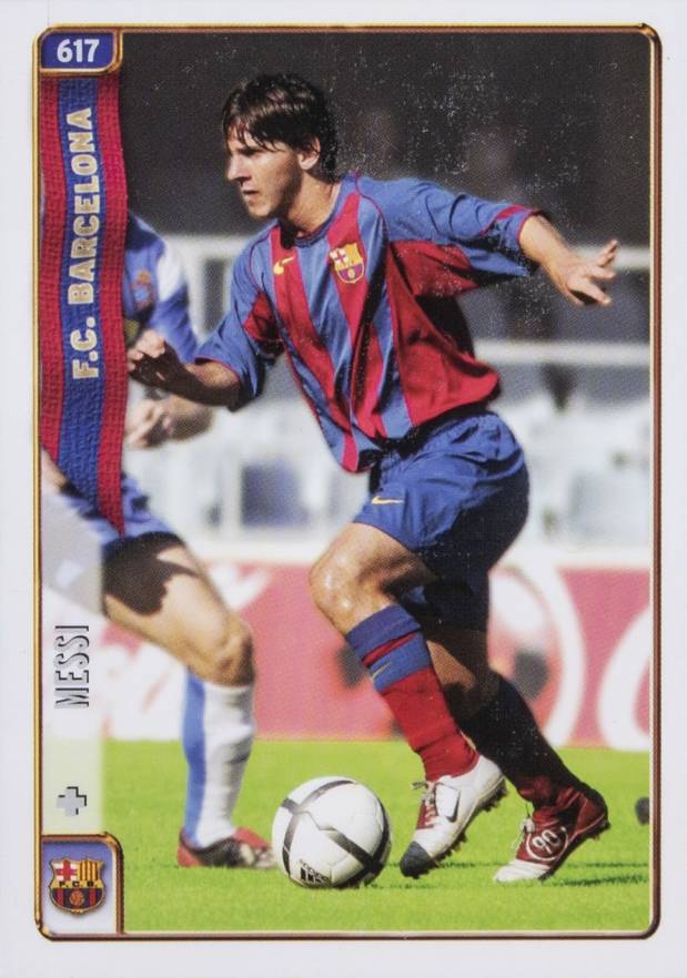 2004 Mundi Cromo Liga  Lionel Messi #617 Soccer Card