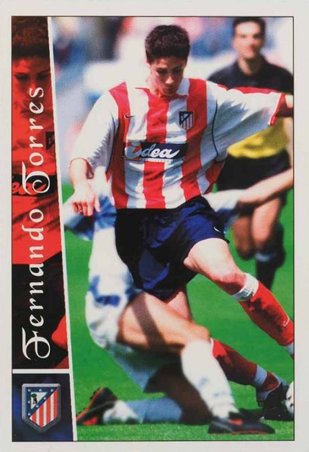 2002 Mundi Cromo Liga Fernando Torres #481 Soccer Card