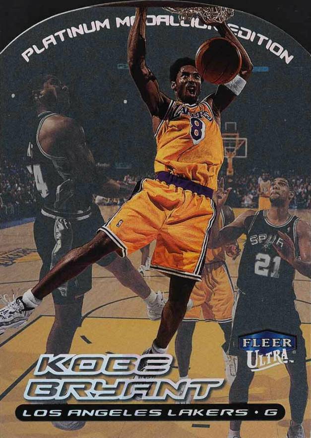 1999 Ultra Platinum Medallion Kobe Bryant #50P Basketball Card