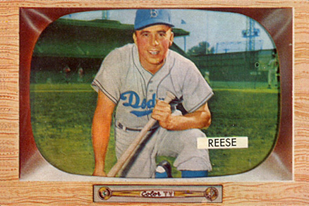 1955 Bowman Pee Wee Reese #37 Baseball Card