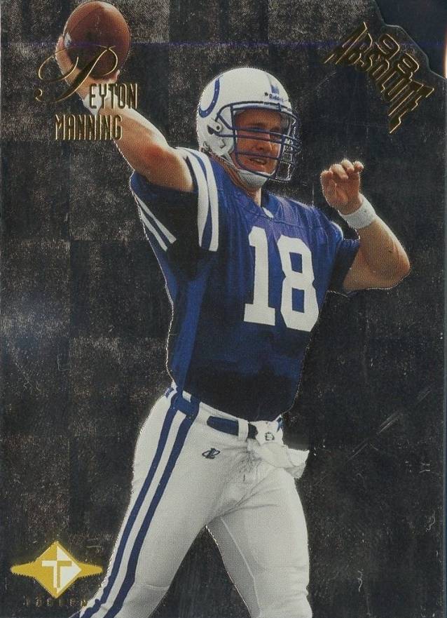 1998 Playoff Absolute Tandems Brett Favre/Peyton Manning # Football Card