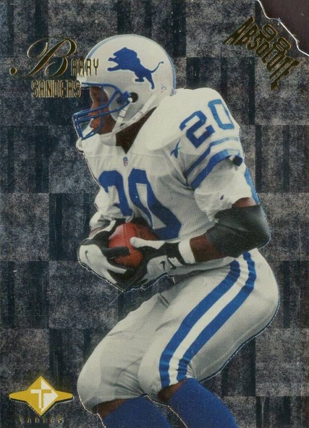 1998 Playoff Absolute Tandems Barry Sanders/Fred Taylor # Football Card